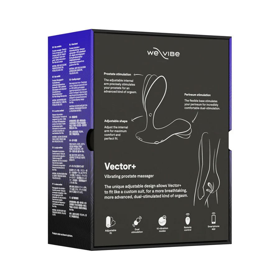We-Vibe Vector+ Dual Stim Remote Controlled Prostate Massager Prostate Massagers