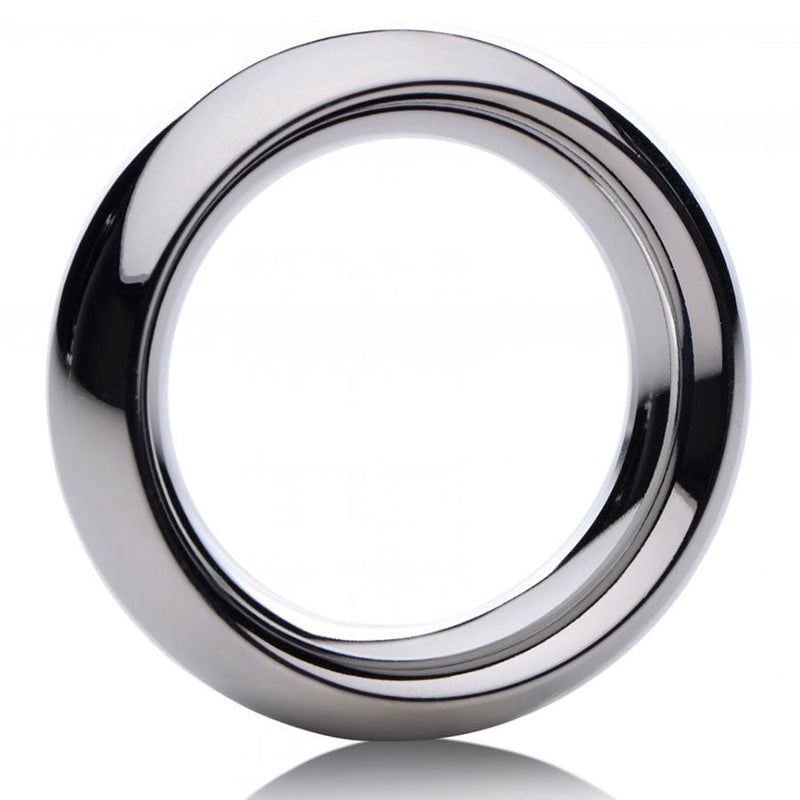 1.5 Inch Stainless Steel Thick Metal Donut Cock Ring by Master Series Cock Rings