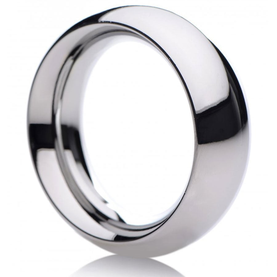 1.5 Inch Stainless Steel Thick Metal Donut Cock Ring by Master Series Cock Rings