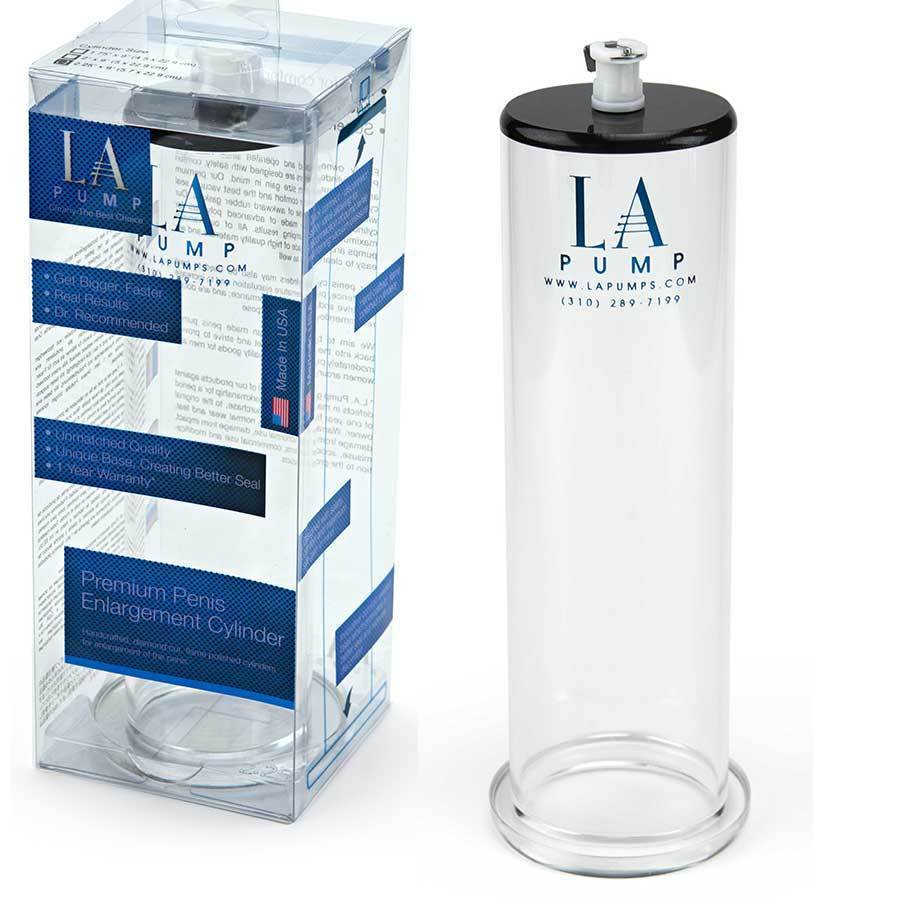 1.75 X 9 Inch Elliptical (Oval) Professional Pump Cylinder LA Penis Pump Accessories