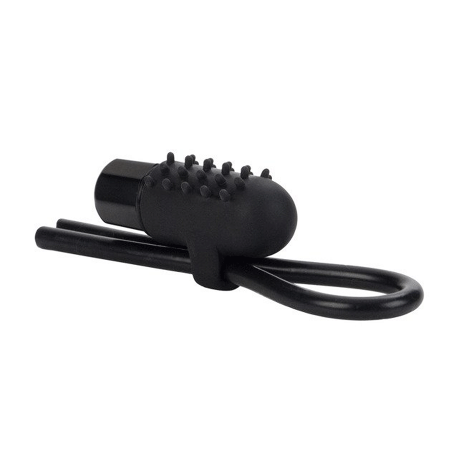 10 Function Vibrating Silicone Stud Lasso Cock Ring by Cal Exotics Cock Rings