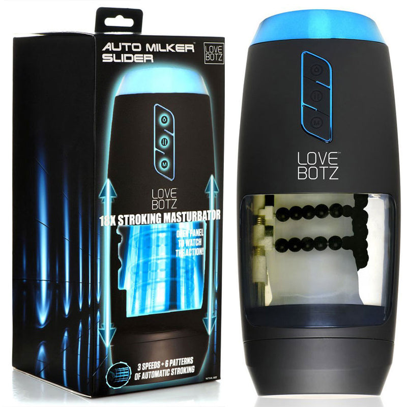 18X Milker Automatic Sliding and Stroking Male Masturbator 18X Milker Automatic Sliding and Stroking Male Masturbator