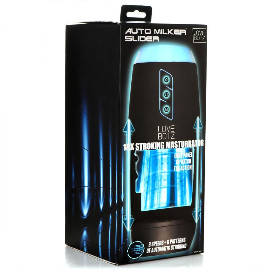 18X Milker Automatic Sliding and Stroking Male Masturbator 18X Milker Automatic Sliding and Stroking Male Masturbator