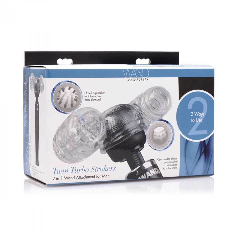2 in 1 Male Masturbator Tube Stroker Attachment For Magic Wand 2 in 1 Male Masturbator Tube Stroker Attachment For Magic Wand