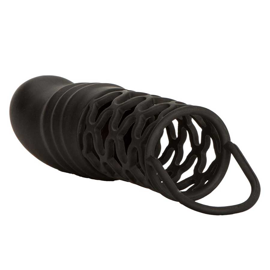 2 Inch Black Silicone Penis Extension by Cal Exotics Penis Extenders