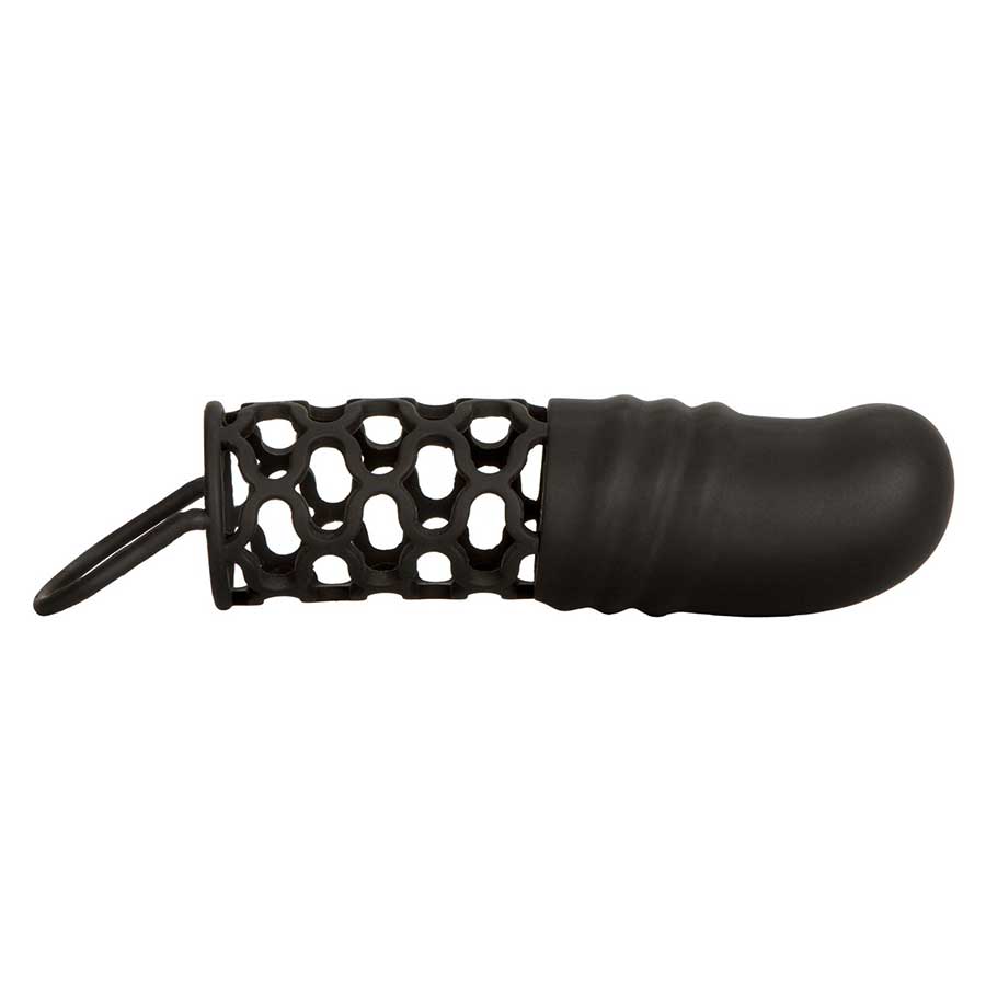 2 Inch Black Silicone Penis Extension by Cal Exotics Penis Extenders