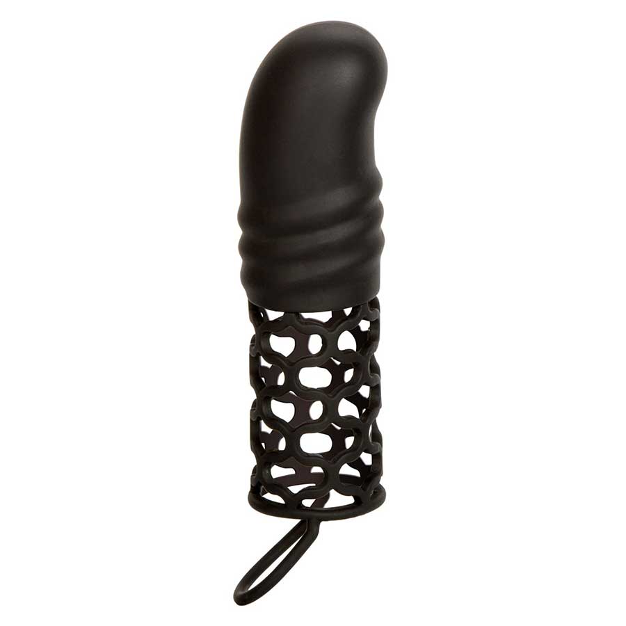 2 Inch Black Silicone Penis Extension by Cal Exotics Penis Extenders