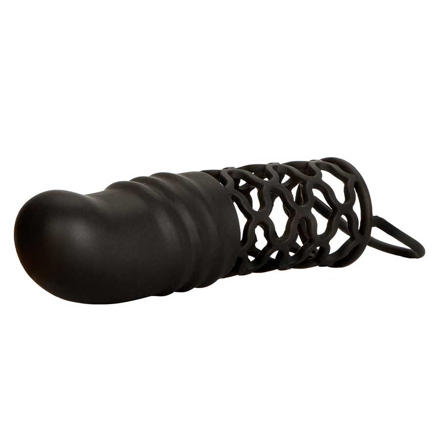 2 Inch Black Silicone Penis Extension by Cal Exotics Penis Extenders