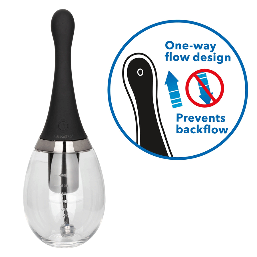 460ml Executive Rechargeable Auto Anal Douche by Cal Exotics Anal Douche
