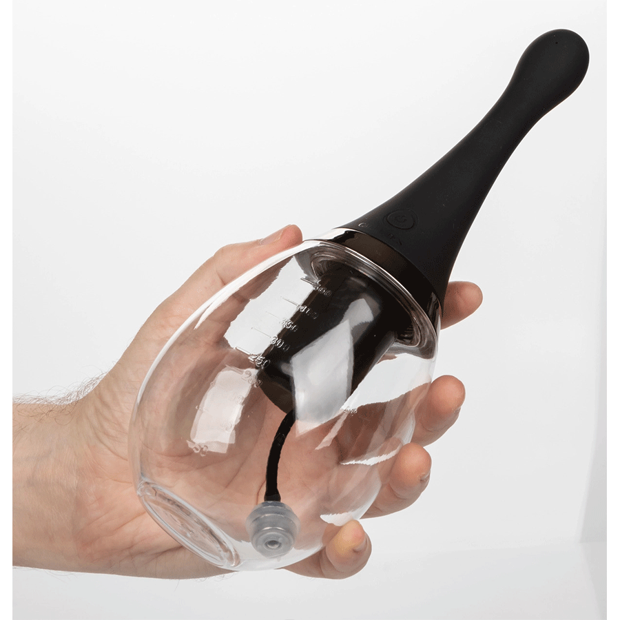 460ml Executive Rechargeable Auto Anal Douche by Cal Exotics Anal Douche