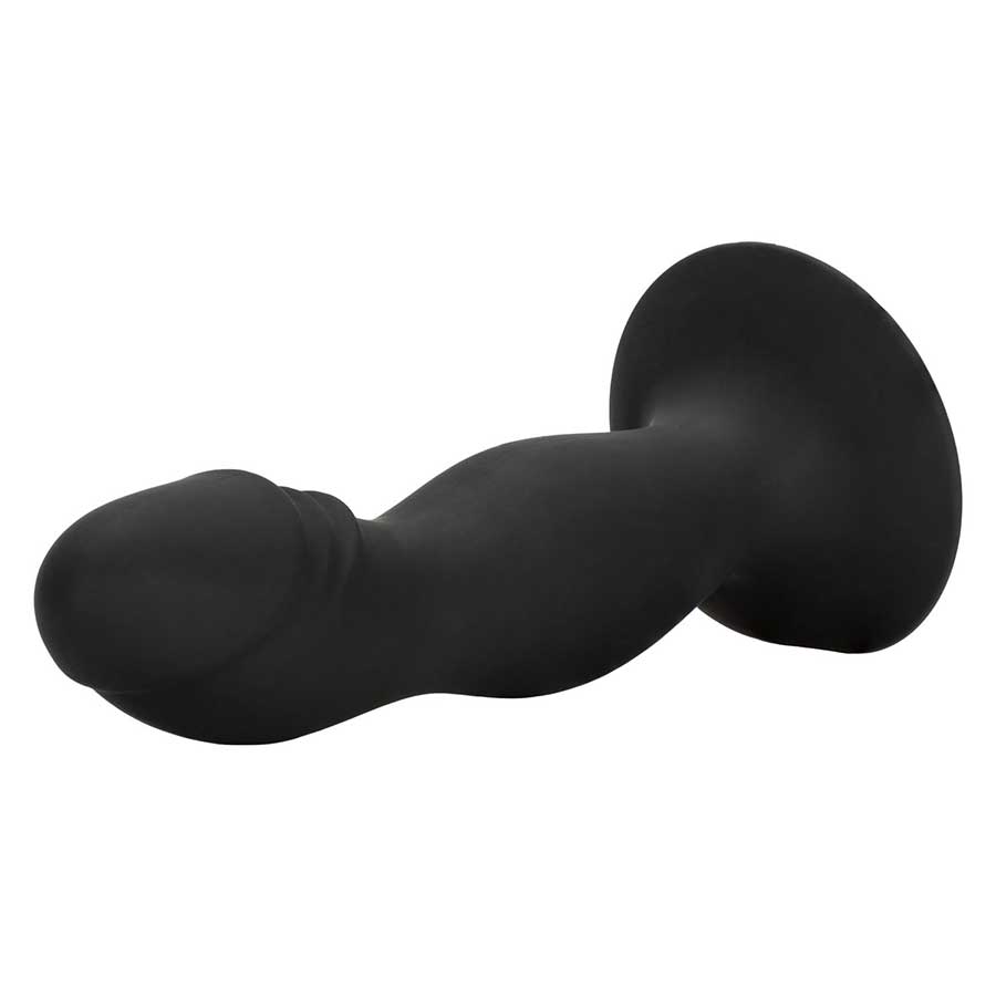 5.5 Inch Anal Stud Black Silicone Anal Dildo by Cal Exotics Dildos