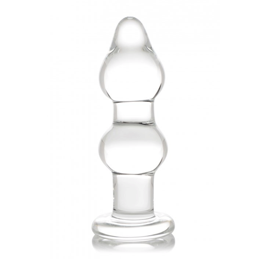 5.75 Inch Param Glass Anal Plug by Prisms Erotic Glass Anal Sex Toys