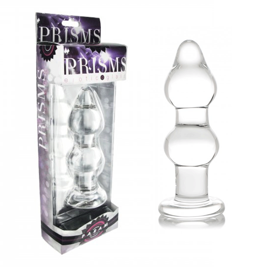 5.75 Inch Param Glass Anal Plug by Prisms Erotic Glass 5.75 Inch Param Glass Anal Plug by Prisms Erotic Glass
