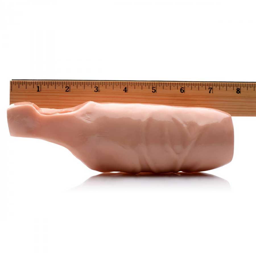 5 Inch Open Tip Thick Dick Girth Enhancer Extension by Size Matters Cock Sheaths