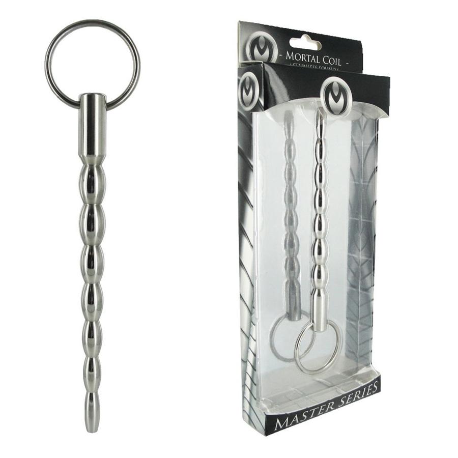 5 Inch Stainless Steel Mortal Coil Urethral Sound for Men Urethral Sounds