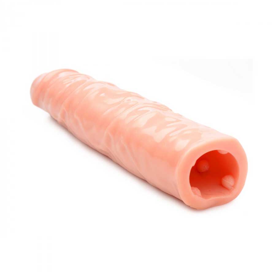 8.5 Inch Realistic Penis Extension Sleeve by Size Matters Cock Sheaths