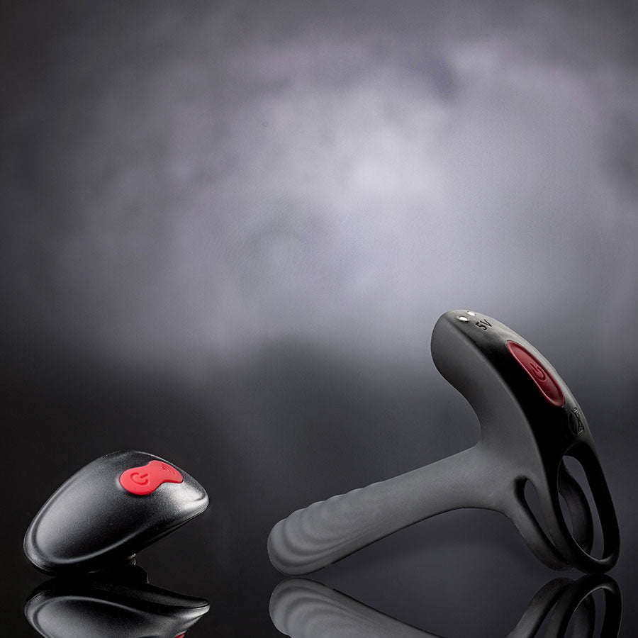 9 Speed Rechargeable Vibrating Girth Enhancer by Lynk | Remote Controlled Cock Sheaths