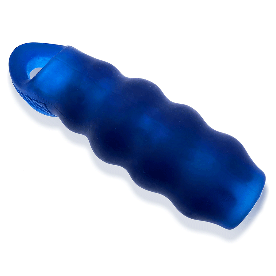 Oxballs Invader Rippled Open-Ended Silicone Cock Sheath Extender