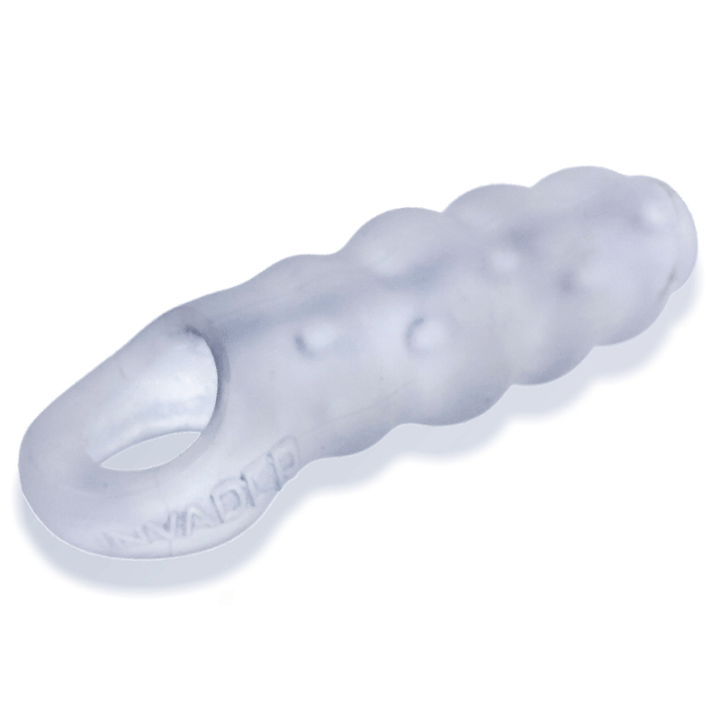 Oxballs Invader Rippled Open-Ended Silicone Cock Sheath Extender