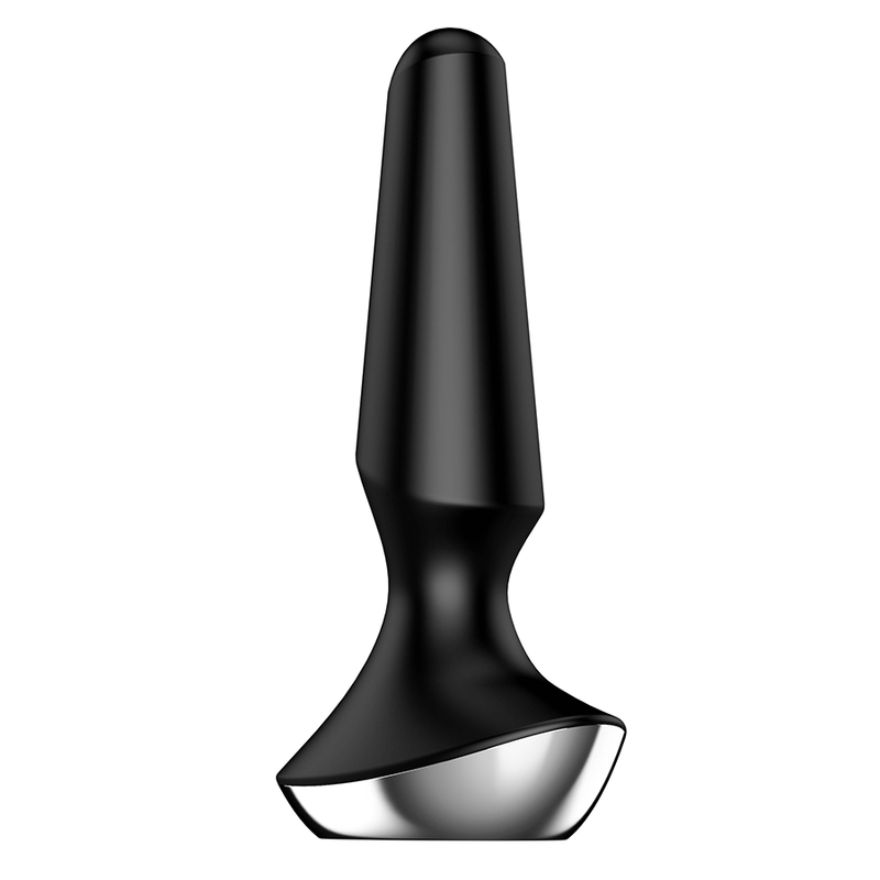 Satisfyer Plug-ilicious 2 Black Silicone Vibrating Butt Plug