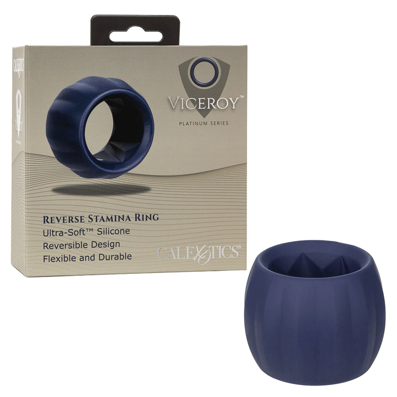 Viceroy Reverse Stamina Silicone Cock Ring by Cal Exotics