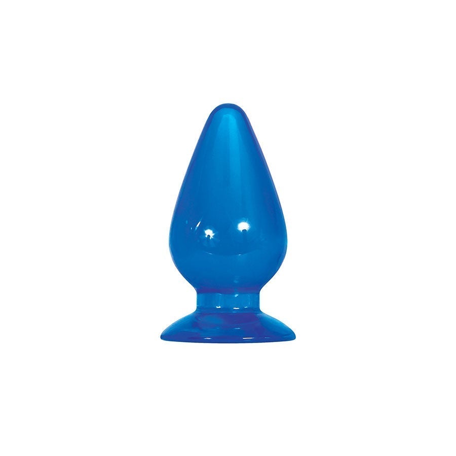 Adam &amp; Eve Big Blue Jelly Backdoor Anal Plugs Playset Anal Sex Toys