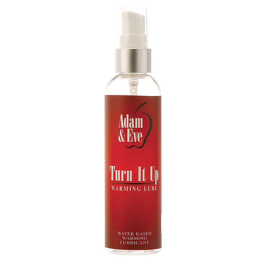 Adam & Eve Turn It Up Water Based Warming Lubricant 4 oz Lubricant
