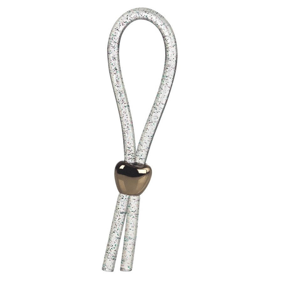 Adjustable Loop Enhancer Clear Cock Ring by Cal Exotics Cock Rings