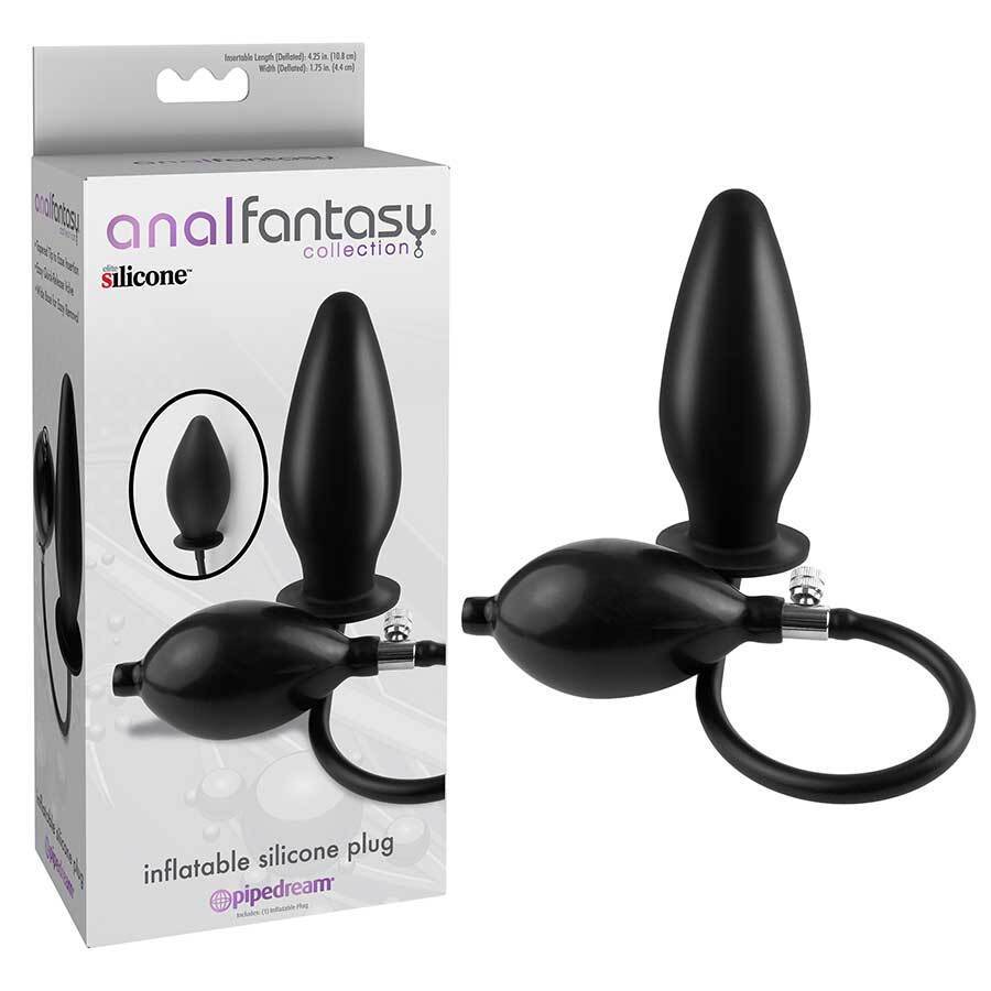 Anal Fantasy Collection Inflatable Silicone Butt Plug by Pipedream Products Anal Sex Toys