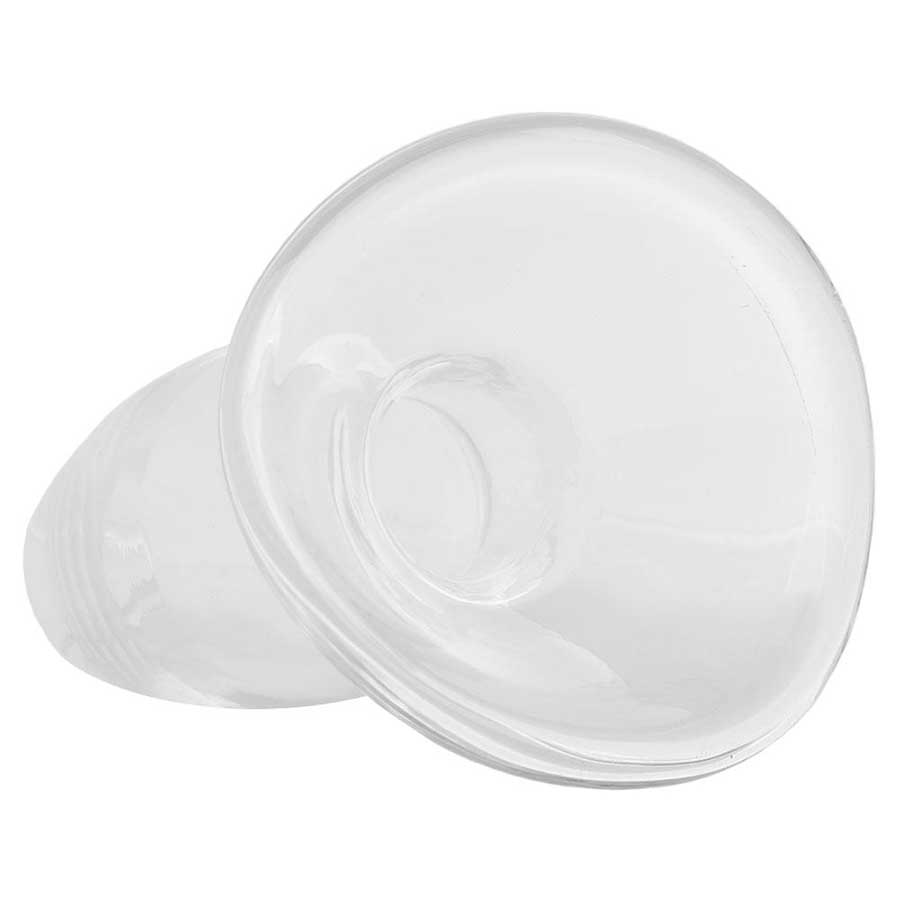 Anal Fantasy Elite Small Anal Gaper Clear Glass Open Tunnel Butt Plug by Pipedream Products Anal Sex Toys