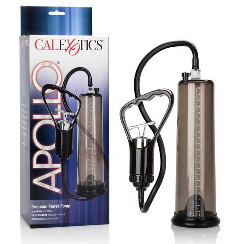 Apollo Men's Premium Power Penis Pump Smoke Cylinder Penis Pumps