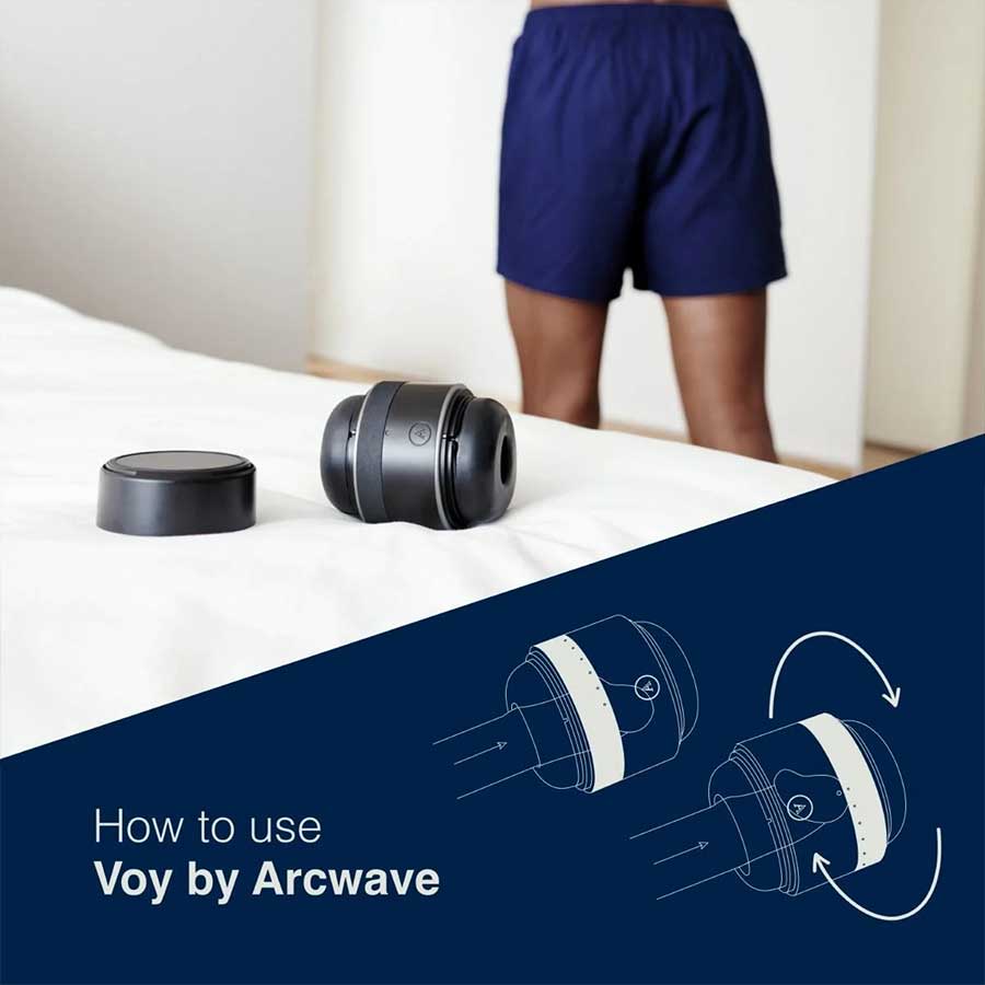 Arcwave Voy Adjustable Compact Stroker for Men Masturbators