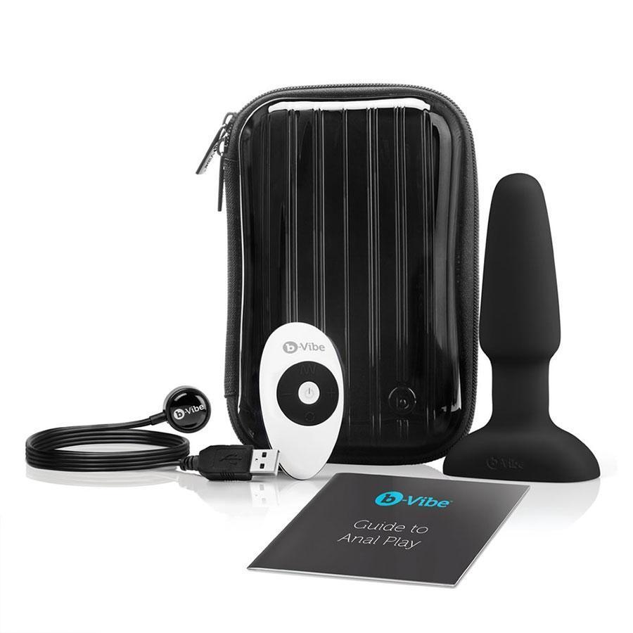 b-vibe Rimming Plug 2 | Rotating and Vibrating Butt Plug for Men b-vibe Rimming Plug 2 | Rotating and Vibrating Butt Plug for Men