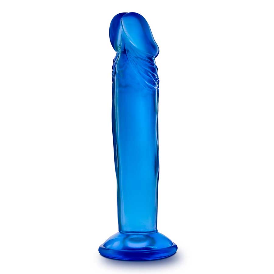 B Yours Small 6 Inch Anal Dildo With Suction Cup by Blush Novelties | Blue Dildos