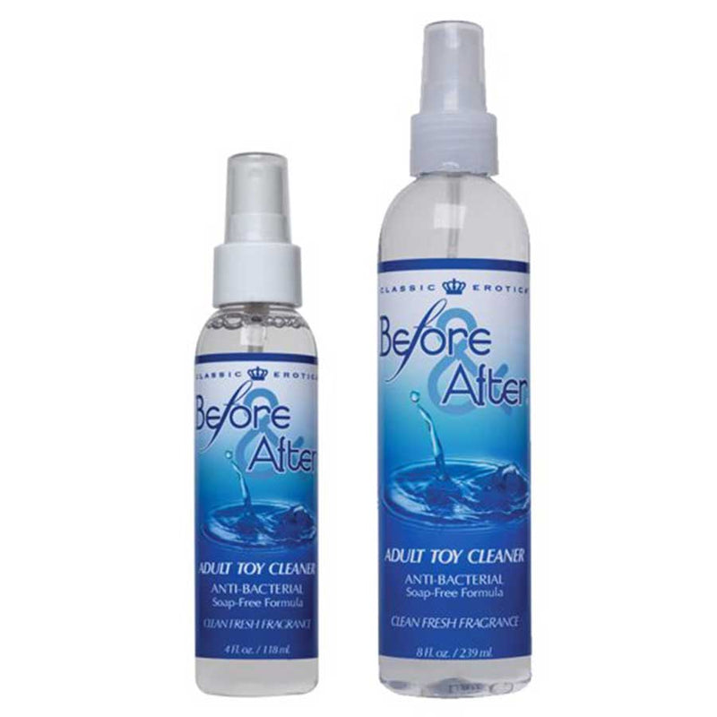Before After Sex Toy Cleaner by Classic Brands Accessories