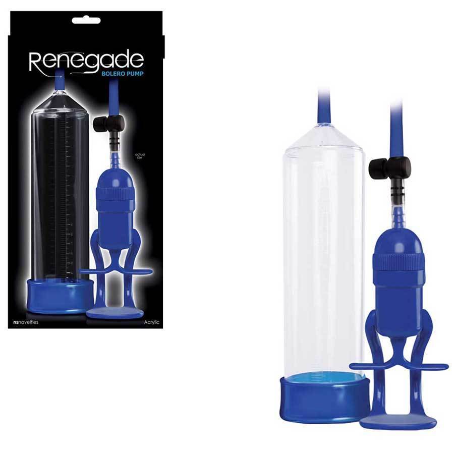 Bolero Precision Male Enhancement Penis Pump for Men Blue Penis Pumps