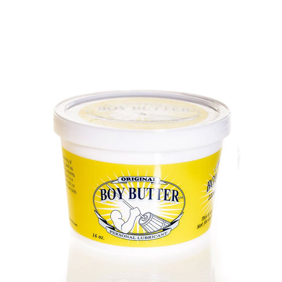 Boy Butter Original Oil Based Cream Lube for Men Lubricant 16 oz