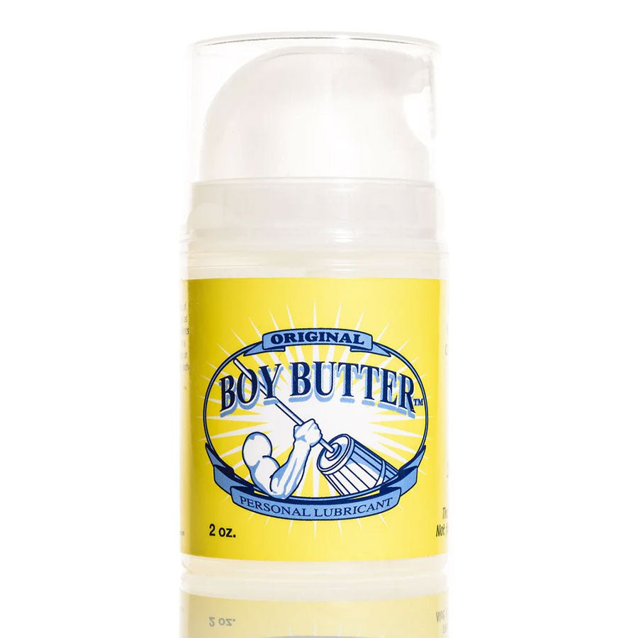 Boy Butter Original Oil Based Cream Lube for Men Lubricant 2 oz