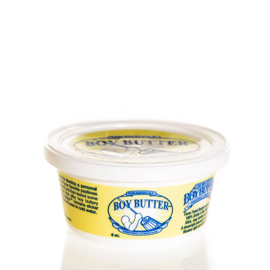 Boy Butter Original Oil Based Cream Lube for Men Lubricant 4 oz