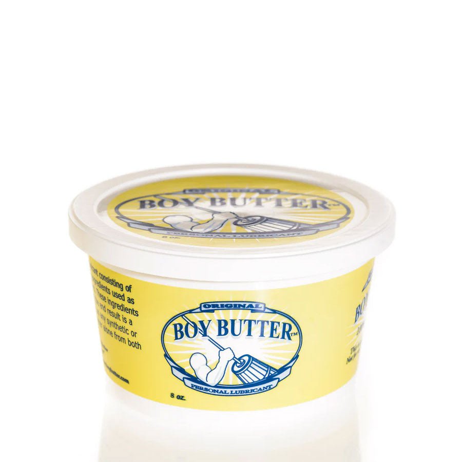 Boy Butter Original Oil Based Cream Lube for Men Lubricant 8 oz