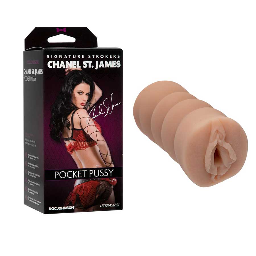 Chanel St. James Pocket Pussy | Realistic Signature Stroker by Doc Johnson Masturbators