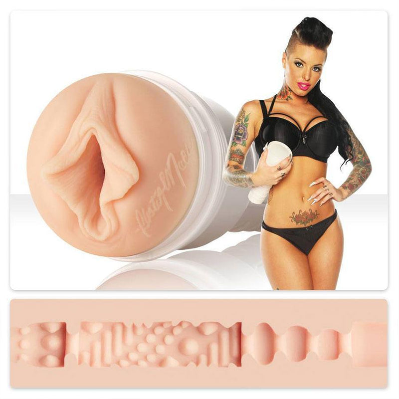 Christy Mack Fleshlight Girls Attack Texture Discreet Vagina Male Masturbator Masturbators