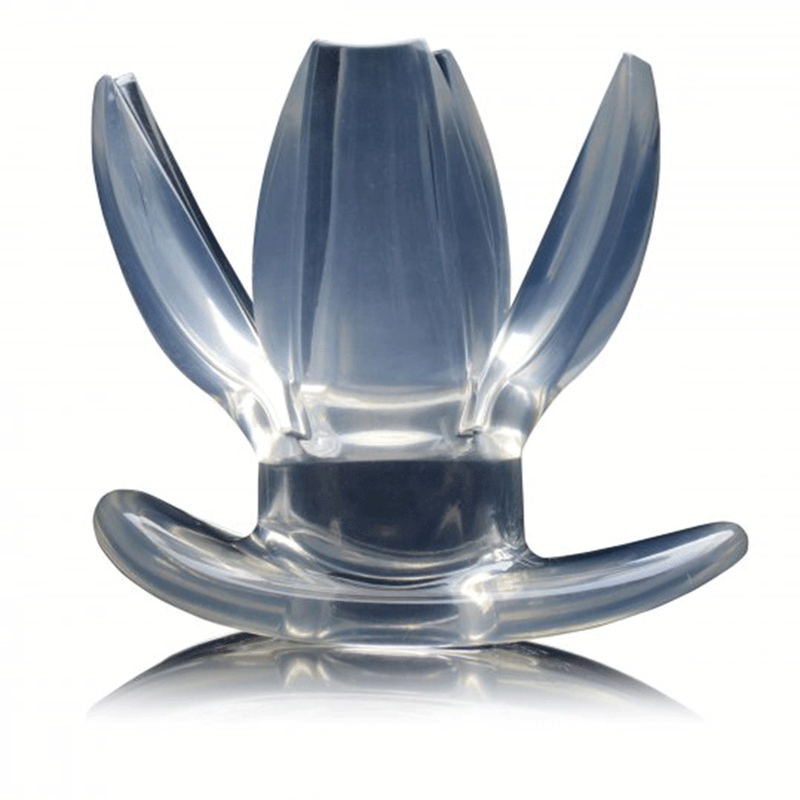 Clawed Expanding Clear Anchor Butt Plug Dilator by Master Series Clawed Expanding Clear Anchor Butt Plug Dilator by Master Series