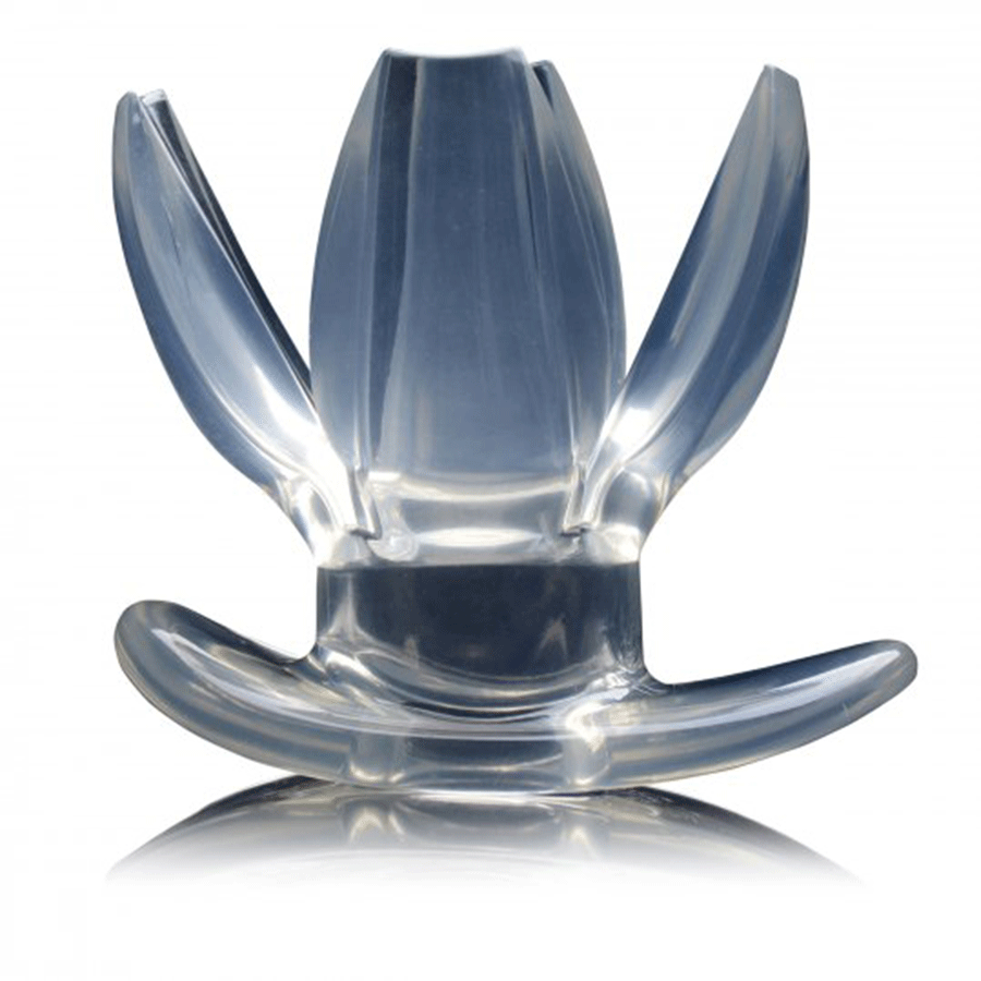 Clawed Expanding Clear Anchor Butt Plug Dilator by Master Series Clawed Expanding Clear Anchor Butt Plug Dilator by Master Series