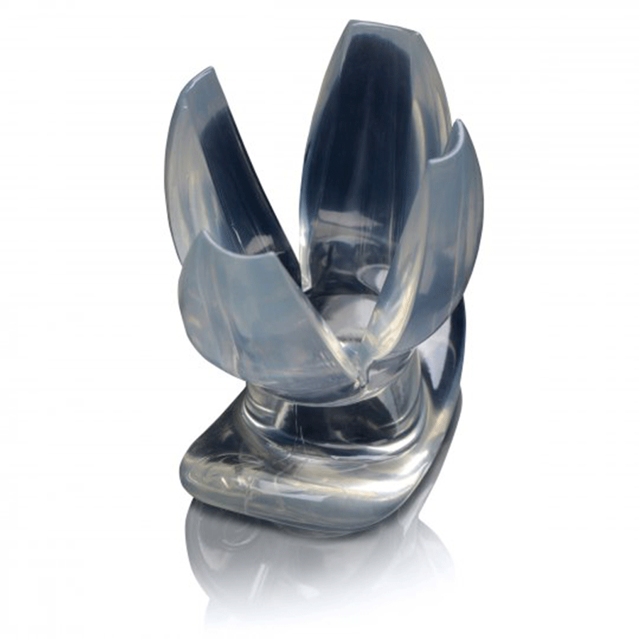 Clawed Expanding Clear Anchor Butt Plug Dilator by Master Series Clawed Expanding Clear Anchor Butt Plug Dilator by Master Series