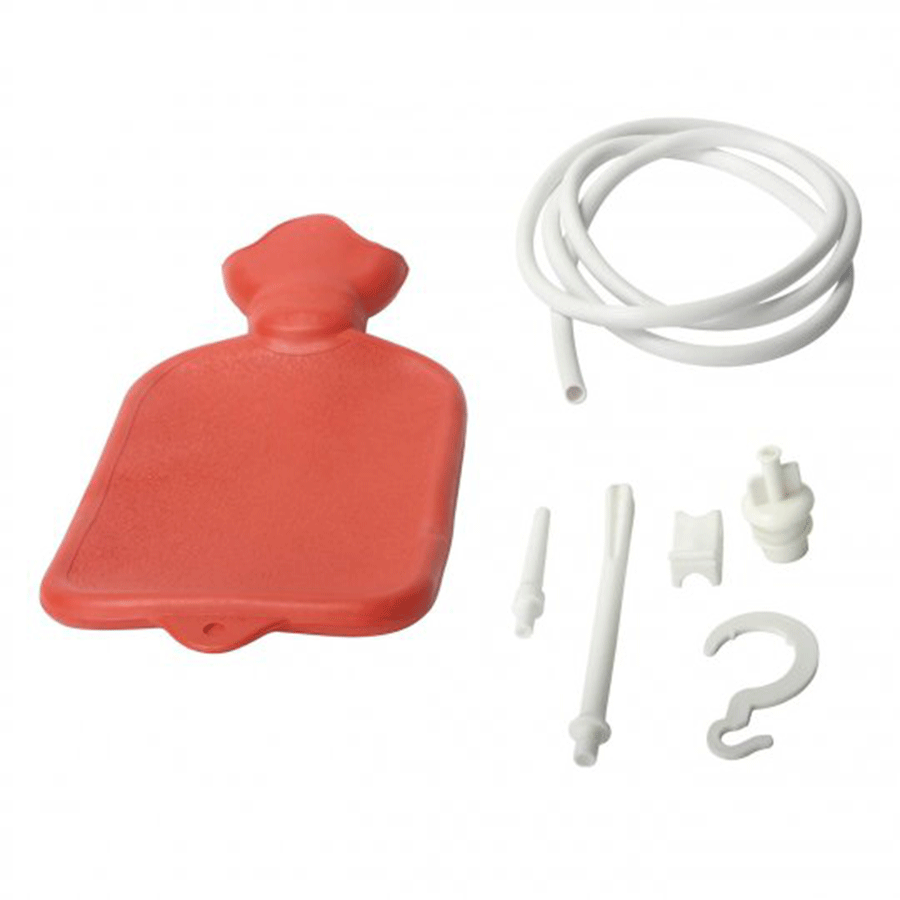 CleanStream Red Water Bottle Douche Kit Anal Douche