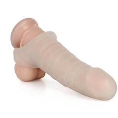 Penis Extension Sleeve Fat Boy Thin Clear Cock Sheath (5.5 Inch or 6.5