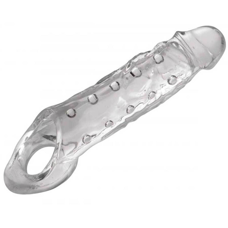 Clearly Ample Penis Extension Sleeve 6.5 Inch Cock Sheath Cock Sheaths