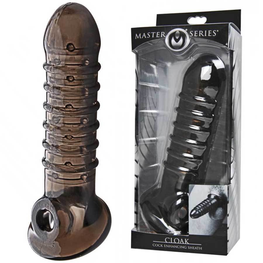 Cloak Penis Sleeve Extender 7.5 Inch Cock Enhancing Sheath Cock Sheaths