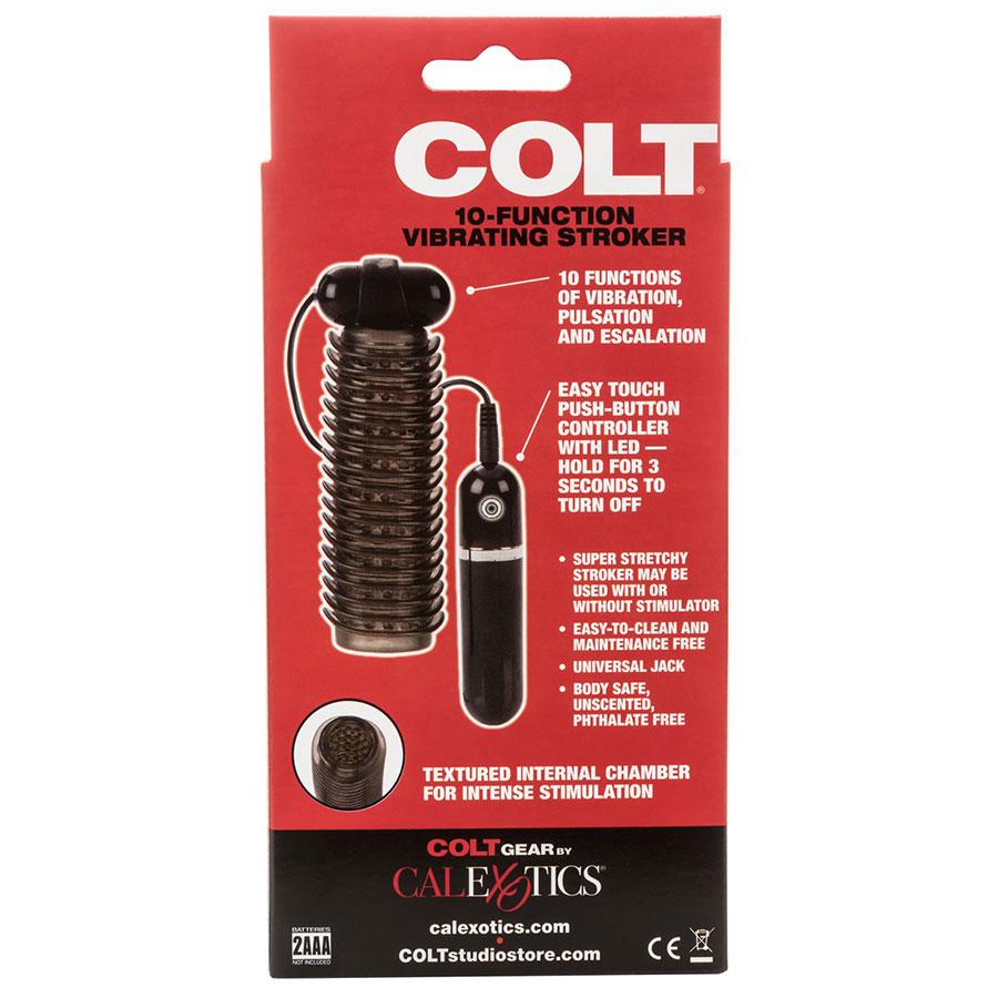 Colt 10 Function Vibrating Stroker | Multispeed Male Masturbation Sleeve Masturbators